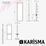 TWICE (Dimensions) | Coiffeuse | Karisma