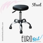 STREET noir | Tabouret de coiffeur | EUROSTIL