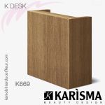 K-DESK (Bois vieilli) | Meuble caisse | Karisma