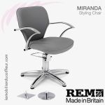 Fauteuil de coupe | Miranda (Gris) REM