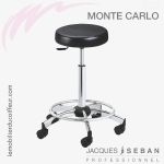 MONTE-CARLO (Pied cerclé) | Tabouret de coiffeur | Jacques SEBAN