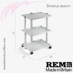 STRATUS BEAUTY (Dimensions) | Table de service | REM