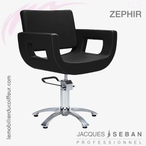 Fauteuil de coupe | ZEPHIR Noir | JACQUES SEBAN