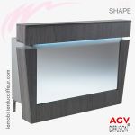 Meuble de caisse | SHAPE-2 | AGV Diffusion