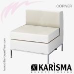 CORNER | Fauteuil d'attente central | Karisma