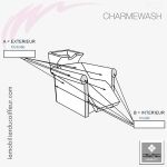 BACS DE LAVAGE - CHARME WASH ELECTRIC (Couleurs) Nelson Mobilier